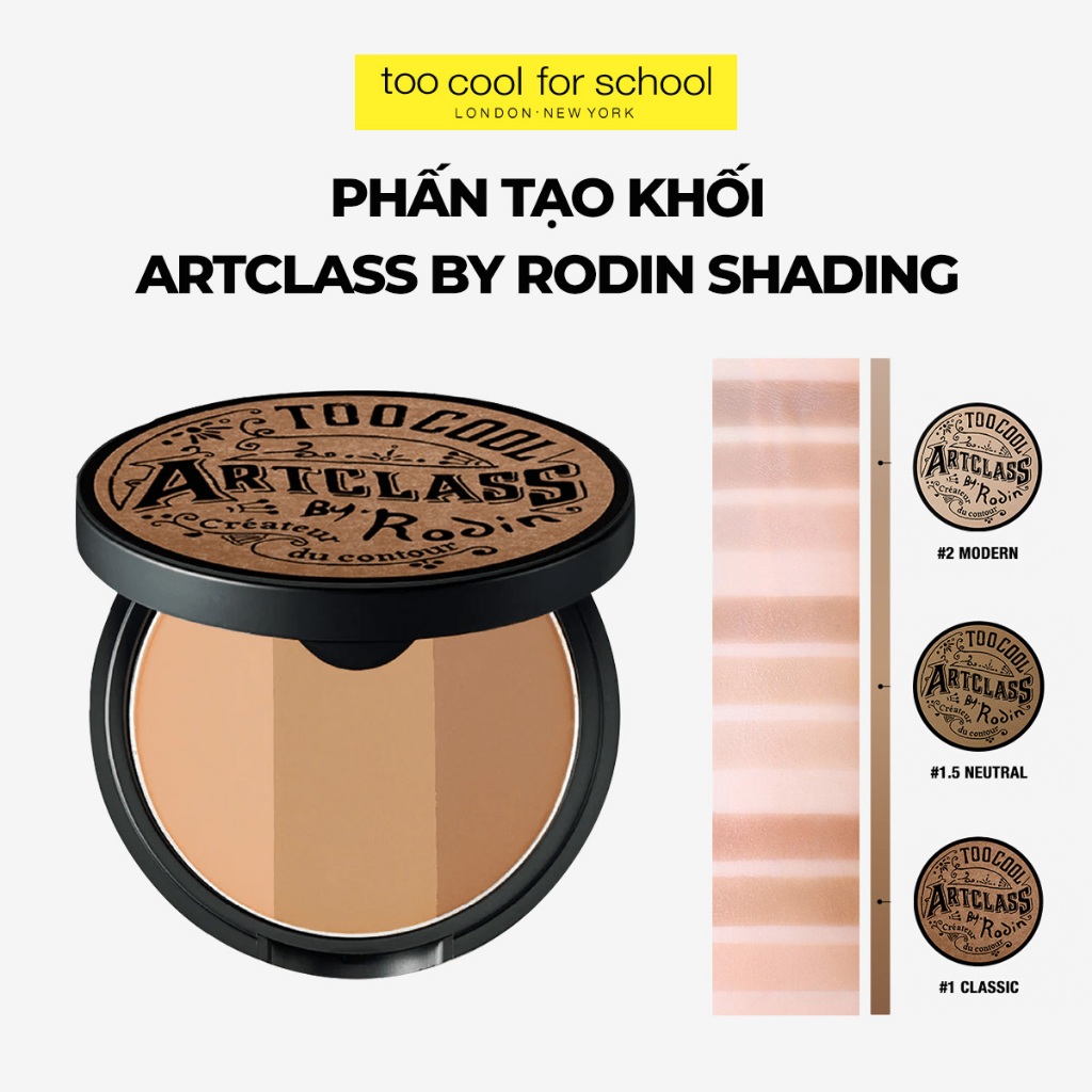 [LIVE] Phấn tạo khối Too Cool For School Artclass By Rodin Shading 9.5g
