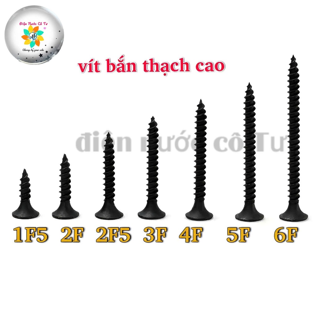 Vít Đen Bắt Thạch Cao/ Bắt Gỗ 100gram