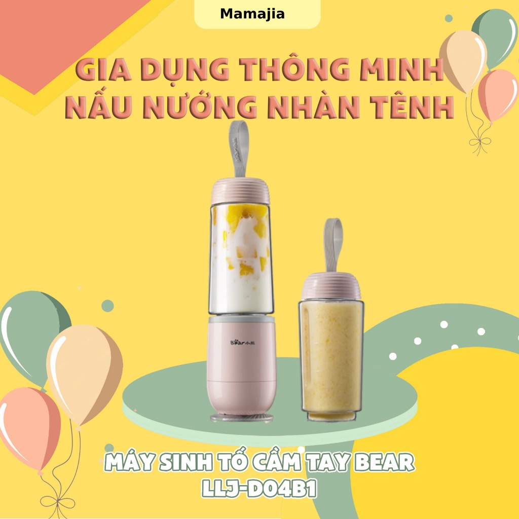 Máy xay sinh tố cầm tay Bear  LLJ-D04B1