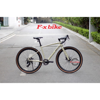 Xe Đạp Gravel Make Hispeed 380 F-xbike khung nhôm X6,Tay lắc SENSAH IGNITE 1×9 tốc độ