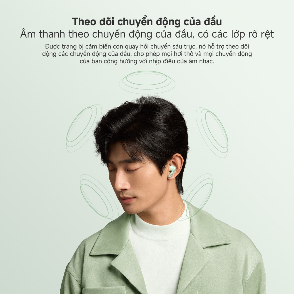 Tai Nghe Không Dây Xiaomi Redmi Buds 6 Pro - 3 Micro AI - Hàng chính hãng - Bảo hành 6 tháng | BigBuy360 - bigbuy360.vn