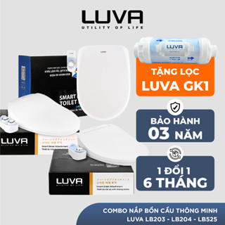 Nắp bồn cầu thông minh LUVA chính hãng bảo hành 3 năm, đổi lỗi 100 ngày, xuất Hàn Quốc