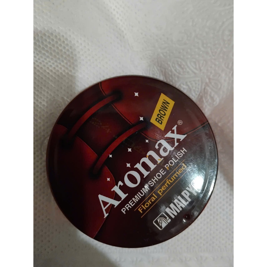 Hộp Xi Đánh Giày Aromax ( Xi Nâu ) - Hàng Quốc