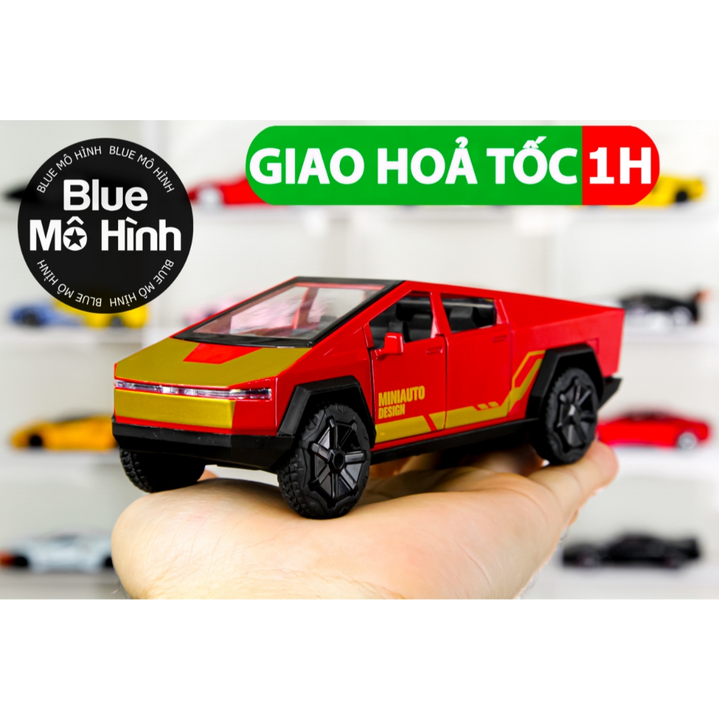 Xe mô hình Tesla Cybertruck SUV 1:32