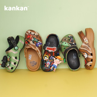 [Bản Cao Cấp] Sục Cross Cho Bé Trai KanKanStore Dép Sục Trẻ Em Đã Bao Gồm Sticker Khủng Long Minecraft Ninja Rùa KA24