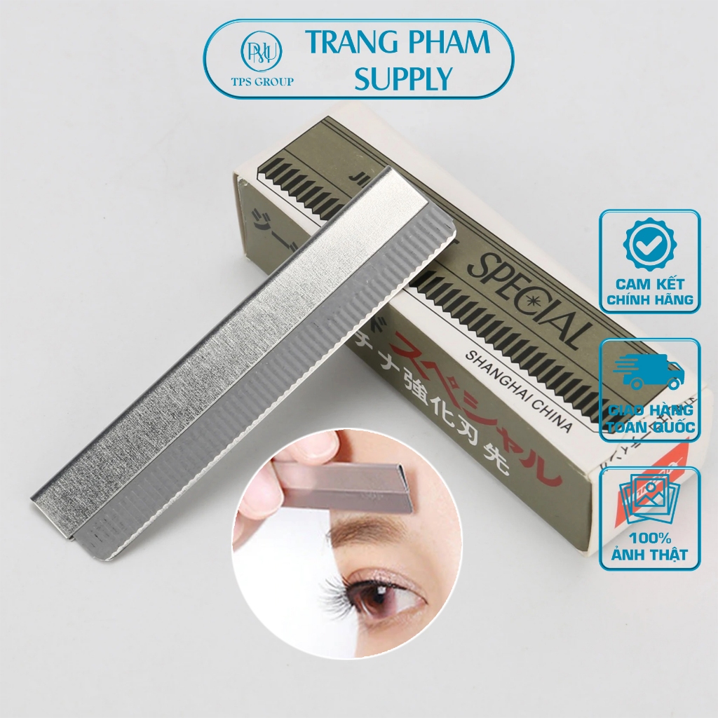 Dao Cạo Lông Mày, Tỉa Lông Mày, Chân Mày, Tóc Mái Nhật Special (Hộp 10c)