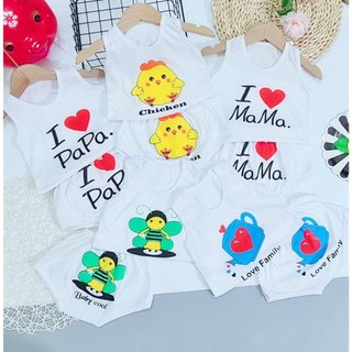 [RẺ VÔ ĐỊCH] Set 5 bộ chip ấm cho bé từ 3-13kg