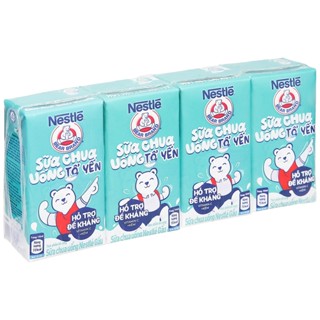 Lốc 4 hộp sữa chua uống có chứa tổ yến Nestlé Yogu 110ml