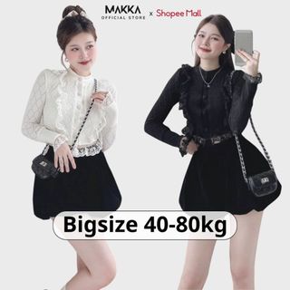  Chân váy nữ MAKKA chân váy nhung dáng ngắn xoè nhẹ bồng lưng cao sang chảnh 5502 