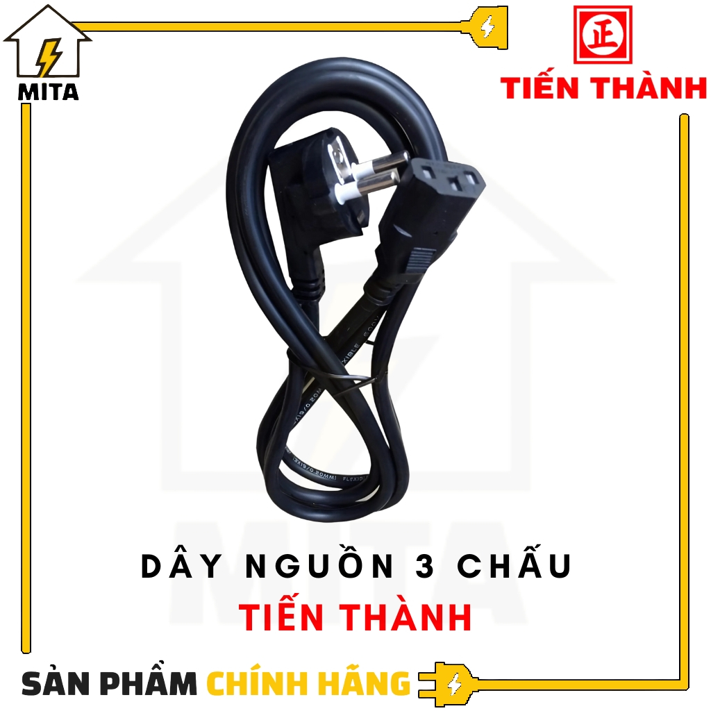 Dây nguồn 3 chấu Tiến Thành PC2-4103 - MITA