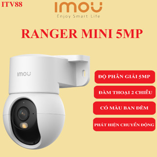Camera IMOU Trong Nhà Ranger Mini 5MP - 3MP - K2MP I có màu ban đêm I Tích hợp chân đế gắn tường