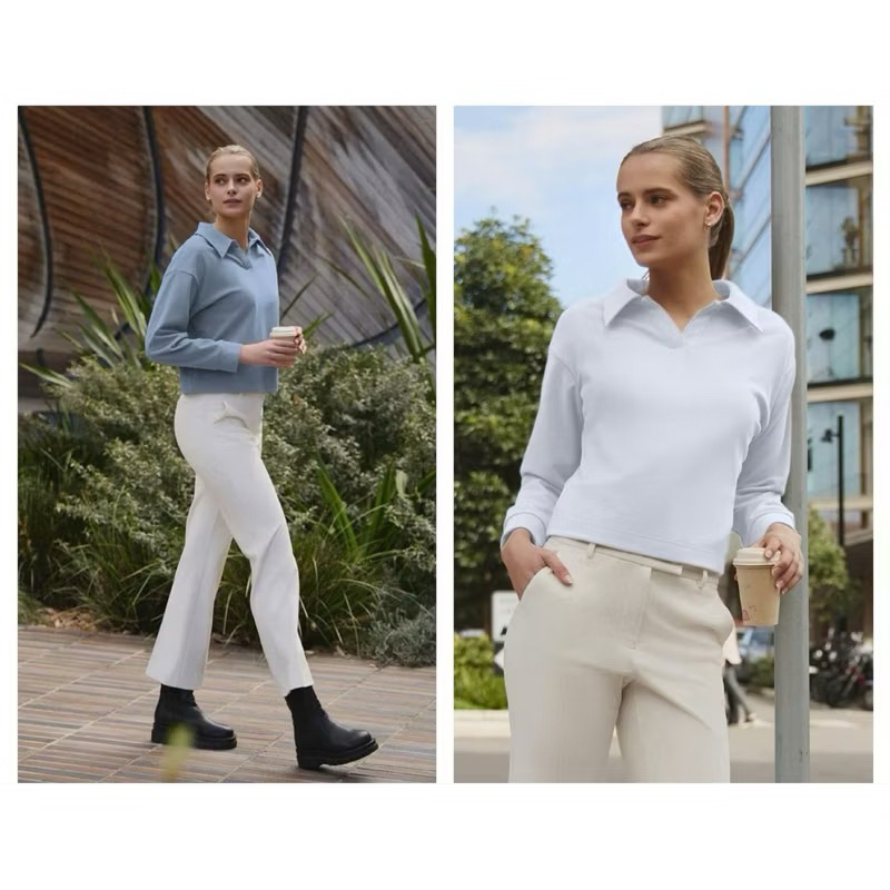 Áo polo andar nữ xuất dư