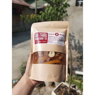 Da trâu muối chua, ngâm mắm tỏi (túi 500gr) đặc sản Tây Bắc