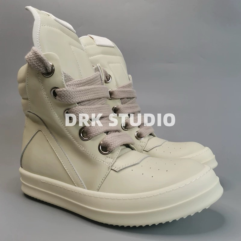 [Order] Giày RickkOwen’s Ramones High top black and white men's size sports shoes | BigBuy360 - bigbuy360.vn