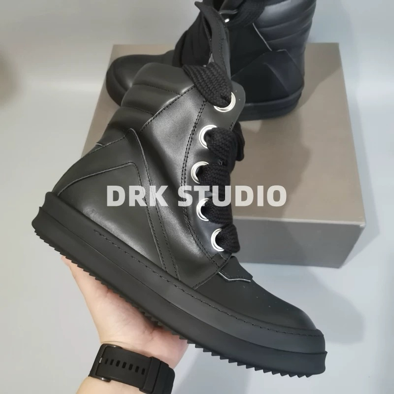 [Order] Giày RickkOwen’s Ramones High top black and white men's size sports shoes | BigBuy360 - bigbuy360.vn