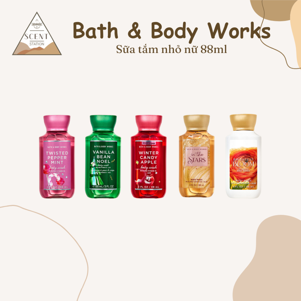 [Scent.station] Sữa tắm nữ Bath & Body Works 88ml