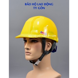 Nón bảo hộ lao động nhựa kiểu Hàn Quốc nhiều màu