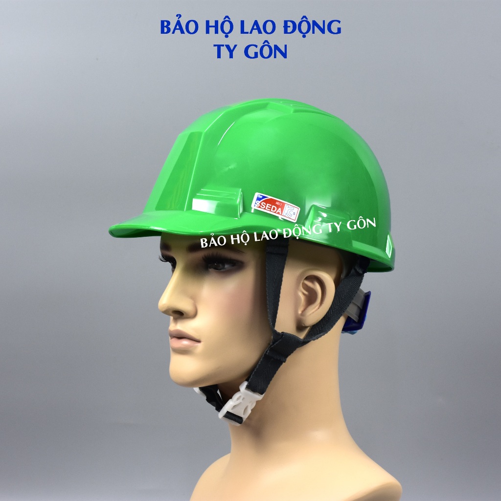 Nón bảo hộ lao động nhựa kiểu Hàn Quốc nhiều màu