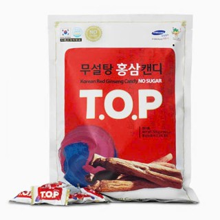  Kẹo hồng sâm T.O.P không đường Hàn Quốc 500g 