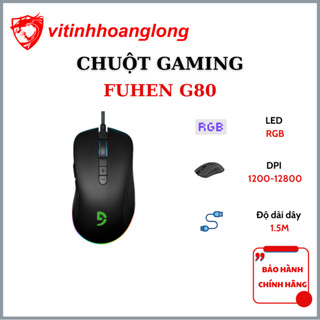 Chuột Gaming Fuhlen G80 có dây New - Trôi BH (25/08/2025)