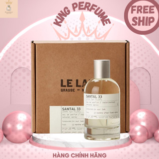  100ml Nước hoa nam chính hãng cao cấp Le La.bo Santal 33 dầu thơm lâu hương thơm dịu nhẹ sang trọng quý phái.king 