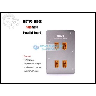 Vĩ sạc 4 pin ISDT PC-4860 jack XT60