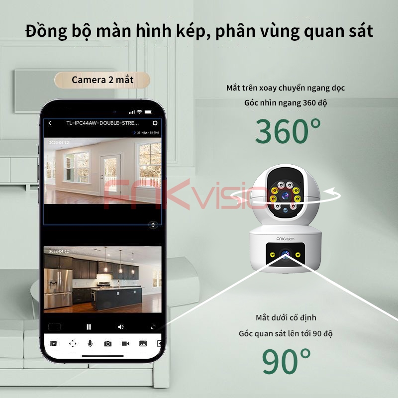 CAMERA IP WIFI YOOSEE 11 LED FNKvision 5.0Mpx Full HD  New 2023 - QUAY ĐÊM CÓ MÀU - XOAY 360 ĐỘ - THEO DÕI CHUYỂN ĐỘNG | BigBuy360 - bigbuy360.vn