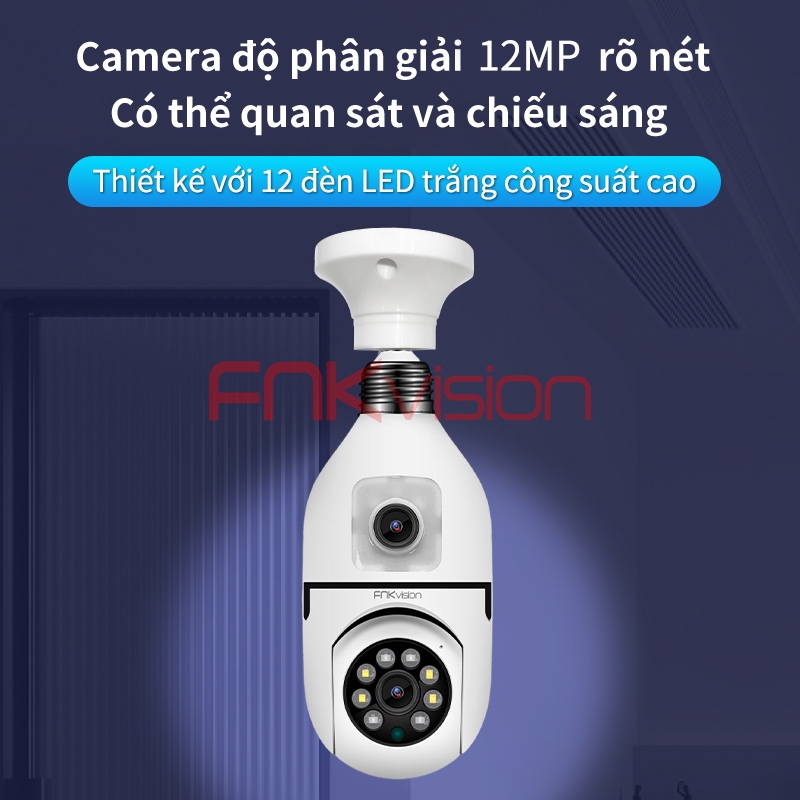 CAMERA IP WIFI YOOSEE 11 LED FNKvision 5.0Mpx Full HD  New 2023 - QUAY ĐÊM CÓ MÀU - XOAY 360 ĐỘ - THEO DÕI CHUYỂN ĐỘNG | BigBuy360 - bigbuy360.vn