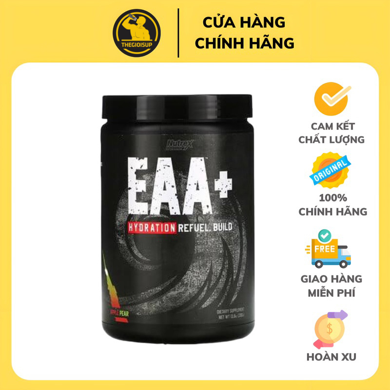 Sữa phục hồi và phát triển cơ bắp Nutrex EAA+ Hydration (30 Servings) nhập khẩu Mỹ