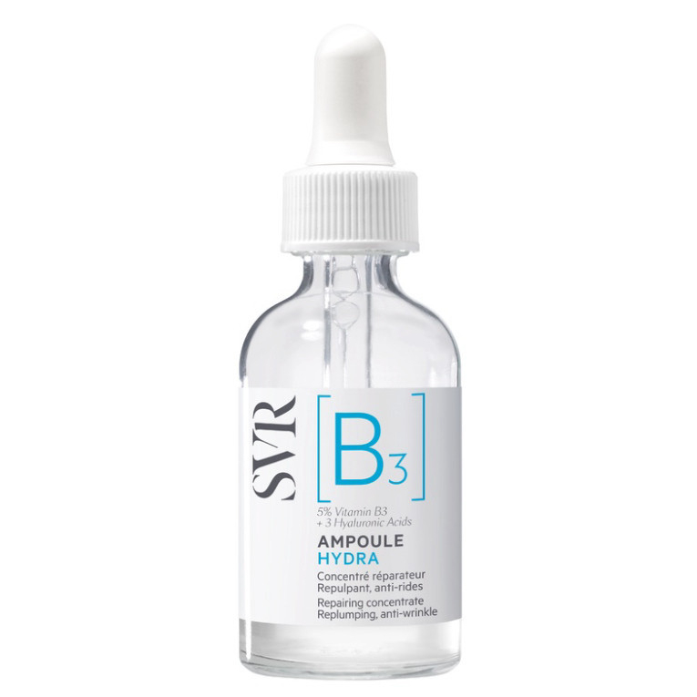 Tinh chất dưỡng da, ngăn ngừa nếp nhăn, phục hồi da và dưỡng ẩm cho da SVR [B3] Ampoule Hydra 30ml