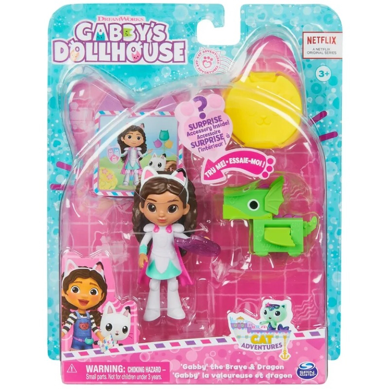 búp bê Gabby's Dollhouse The Brave and Gragon