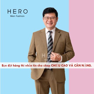 Bộ Vest Nam Trung Niên, Bộ Vest Nam Trung Tuổi, Bộ Com Lê Trung Niên Vải Sịn