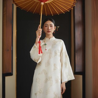 Áo Dài Mãn Ngọc  - EDINI - A1678