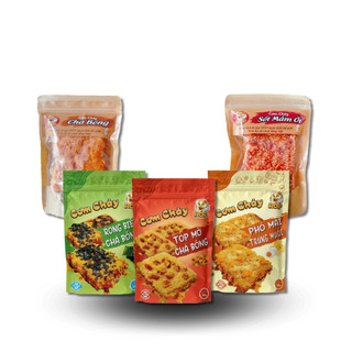 Combo 5 vị Truyền Thống 80 gram [Cơm Cháy Rốp]