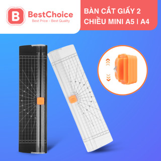  Bàn Cắt Giấy 2 Chiều Mini Khổ A4 | A5 Bàn Cắt Giấy Lưỡi 2 Chiều Cắt Được Giấy A4 dọc 