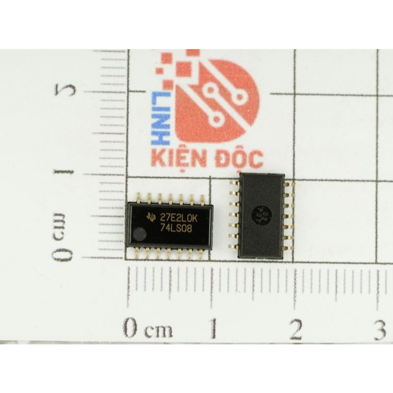[ combo 5 chiếc ] IC số LS08, SN74LS08D, 74LS08 chân dán SOP-14 5.2mm