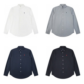Áo sơ mi - Polo Ralph Lauren - logo thêu ngựa vải oxford bản cao cấp 2024