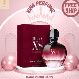 Nước Hoa Nữ  Rabanne Black XS EDP.  full box 80ml  .mãnh liệt và đầy mộng mơ. king perfume 