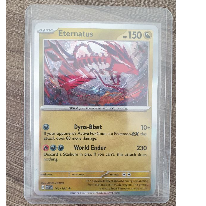 Eternatus - 141/191 - Holo Rare Scarlet & Violet: Surging Sparks Singles