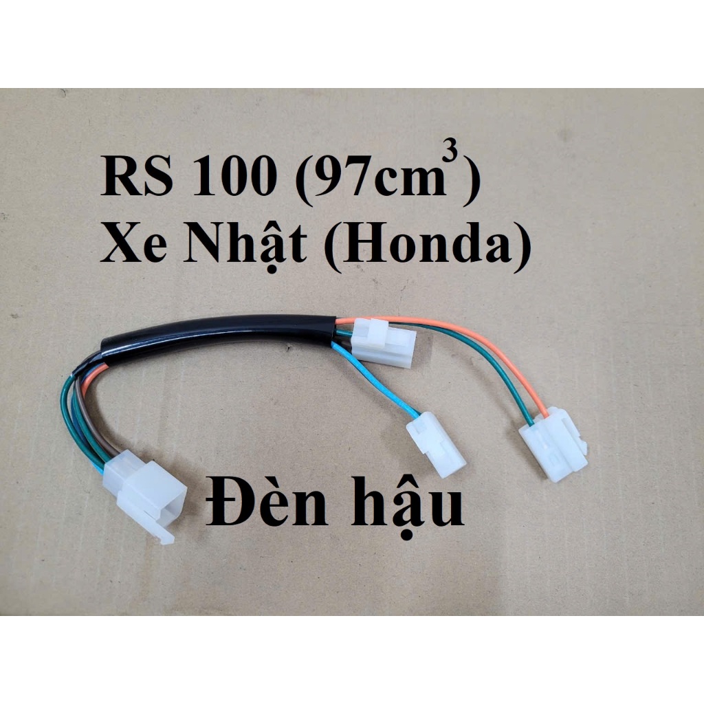 Dây điện đèn hậu Wave RS 100, Wave cá 100 (Xe Nhật Honda nòng 97 cm3)