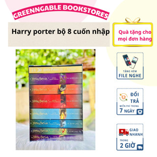 Sách-Harry porter bộ 8 cuốn nhập khẩu kèm file nghe mp3