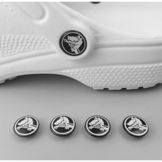 (Bán Sỉ) Combo 100 bộ chốt quay dép Cross cá Sấu, 1 bộ = 1 đôi ( 1 chốt ngắn + 1 chốt dài), nhựa, màu đen