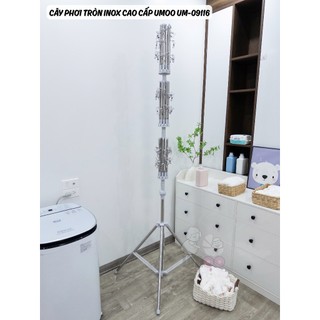 CÂY PHƠI ĐỒ ĐA NĂNG INOX ( 60 kẹp) Umoo - UM 09116
