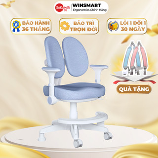 Ghế ngồi học cho bé WinSmart G106, Ghế học sinh chống gù, Ngồi đúng tư th, Bảo vệ cột sống, Xoay 360 độ