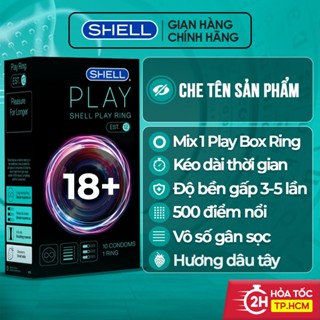 Bao cao su Shell Play - Hộp 10 cái | SHELL CHÍNH HÃNG
