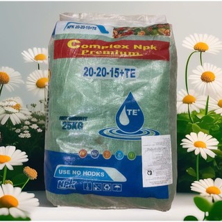 Phân Bón NPK 20-20-15 TE Chuyên Rau Màu, Hoa Cây Cảnh Giúp Cây Đâm Chồi - Mập Xanh Dày Lá, Chống Rụng Trái Non,NPK