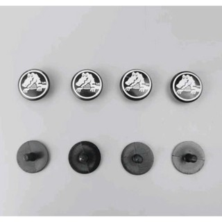 (Phụ Kiện) Bộ 4 bộ chốt tròn quay dép Cross hình cá Sấu, 1 bộ = 1 đôi (1 chốt ngắn + 1 chốt dài), chốt quai dép,nút quai