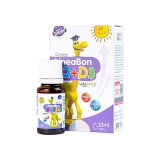 Lineabon K2D3 - Vitamin giúp bé tăng chiều cao, hấp thụ canxi tối đa (10ml)