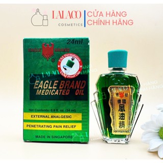 [ Hàng Mỹ ] Dầu Gió Con Ó Xanh 2 nắp 24ml