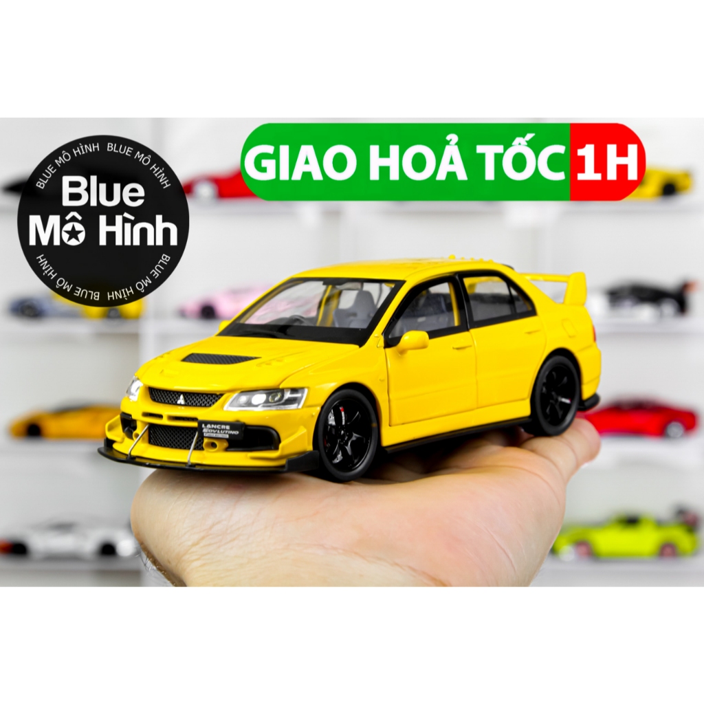 Xe mô hình Mitsubishi Lancer Evo JDM 1:32